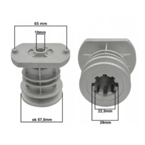 Адаптер крепления ножа d22,2мм STIGA / 122465607/3