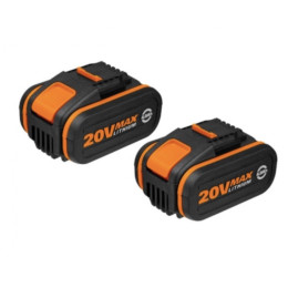 Батарея аккумуляторная Worx WA3553, 2 шт.