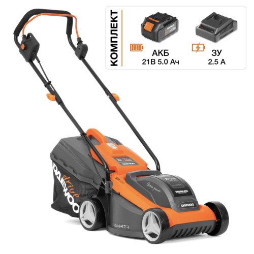 Газонокосилка аккумуляторная Daewoo DLM 3221Li SET