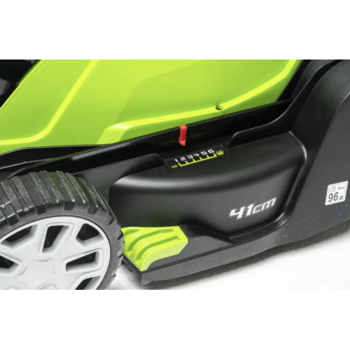 Газонокосилка аккумуляторная Greenworks G24X2LM41 41см 2x24В, без АКБ и ЗУ