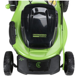 Газонокосилка аккумуляторная Greenworks GC82LM51SP2K2 82В, в комплекте АКБ 5А/ч + ЗУ