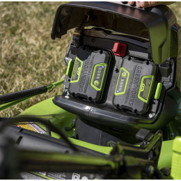 Газонокосилка аккумуляторная Greenworks GC82LM51SP2K2 82В, в комплекте АКБ 5А/ч + ЗУ