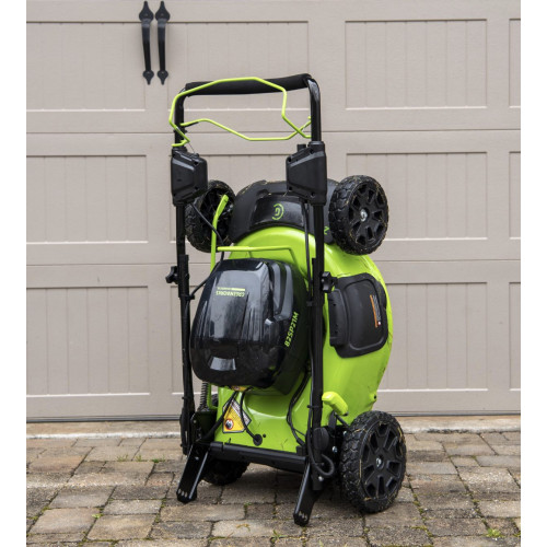 Газонокосилка аккумуляторная Greenworks GC82LM51SP2K2 82В, в комплекте АКБ 5А/ч + ЗУ