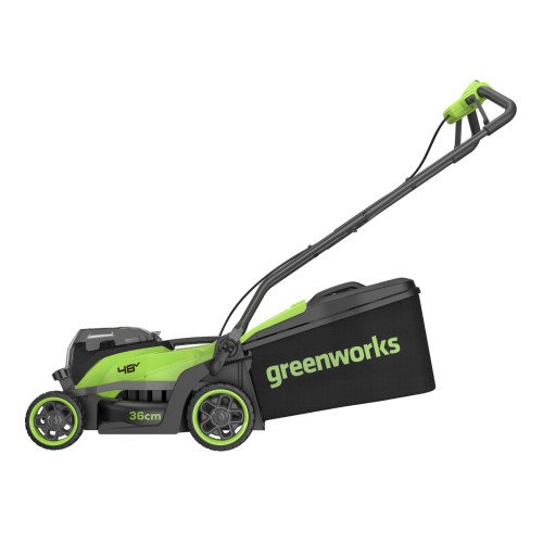 Газонокосилка аккумуляторная Greenworks GD24X2LM361 2x24В, без АКБ и ЗУ
