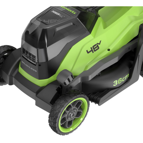 Газонокосилка аккумуляторная Greenworks GD24X2LM361 2x24В, без АКБ и ЗУ