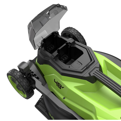Газонокосилка аккумуляторная Greenworks GD24X2LM361 2x24В, без АКБ и ЗУ
