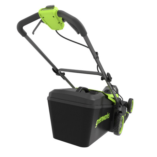 Газонокосилка аккумуляторная Greenworks GD24X2LM411 2x24В, в комплекте АКБ 4А/ч x 2 + ЗУ на 2 слота