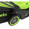 Газонокосилка аккумуляторная Greenworks GD24X2LM411 2x24В, в комплекте АКБ 4А/ч x 2 + ЗУ на 2 слота