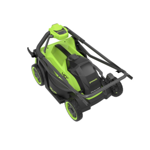 Газонокосилка аккумуляторная Greenworks GD40LM361K4 40В, в комплекте АКБ 4А/ч + ЗУ