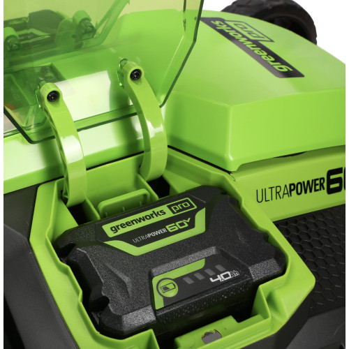 Газонокосилка аккумуляторная Greenworks TwinForce GD60LM61 60В, без АКБ и ЗУ