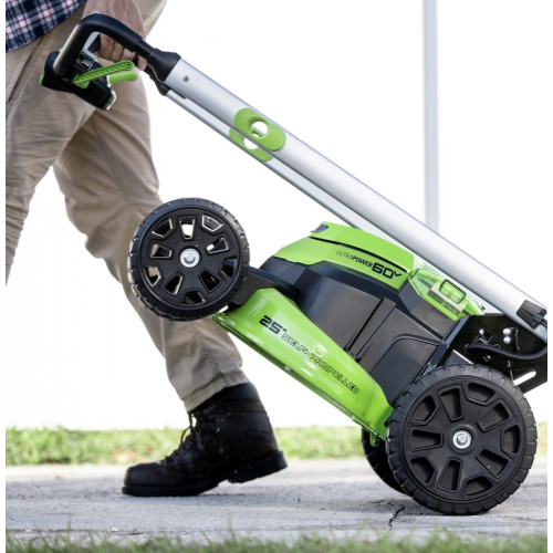 Газонокосилка аккумуляторная Greenworks TwinForce GD60LM61 60В, без АКБ и ЗУ
