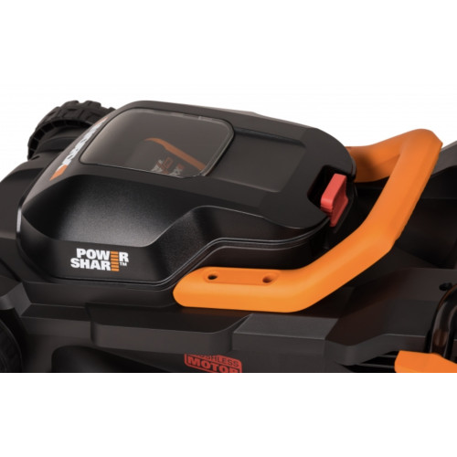 Газонокосилка аккумуляторная Worx WG730E 20В, в комплекте АКБ 4 А/ч и ЗУ