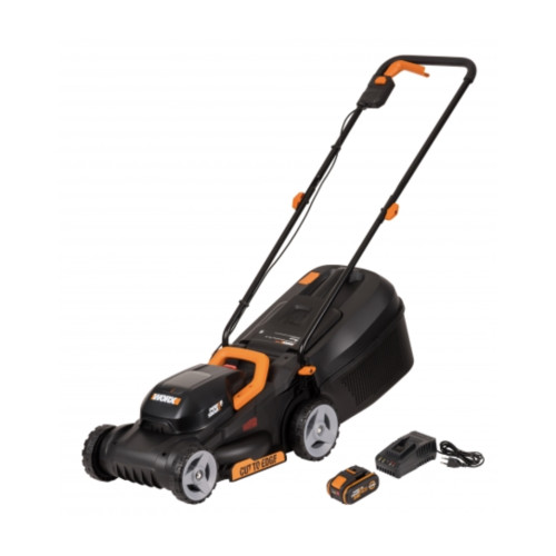 Газонокосилка аккумуляторная Worx WG730E 20В, в комплекте АКБ 4 А/ч и ЗУ