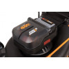 Газонокосилка аккумуляторная Worx WG749E 40В, в комплекте 2 АКБ 4 А/ч и ЗУ