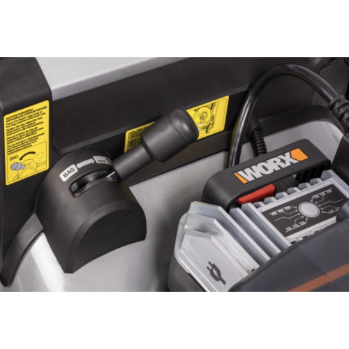 Газонокосилка аккумуляторная Worx WG761E 80В, в комплекте 4 АКБ 4 А/ч и ЗУ