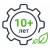 Более 10 лет опыта работы с садовой техникой