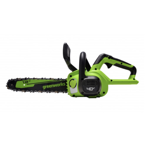 Аккумуляторная цепная пила Greenworks G40CS30IIK4 40В, в комплекте АКБ 2А/ч + ЗУ