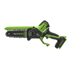 Аккумуляторная цепная мини-пила Greenworks GD24CS15 24В, без ЗУ и АКБ