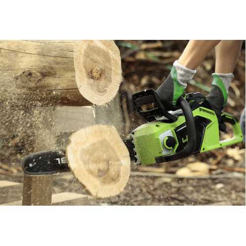 Аккумуляторная цепная пила Greenworks GD40CS18 40В, без ЗУ и АКБ