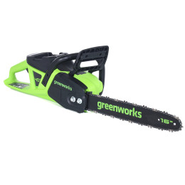 Аккумуляторная цепная пила Greenworks GD40CS20XK8 40В, в комплекте АКБ 8А/ч + ЗУ