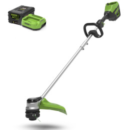 Триммер аккумуляторный Greenworks GD60LTK4 60В, в комплекте АКБ 4А/ч + ЗУ